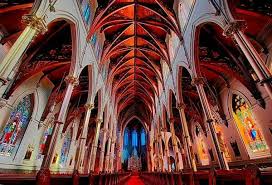 Church Of Holy Cross Cathedral Of Archdiocese Of Boston Holy Cross Cathedral Art Prints