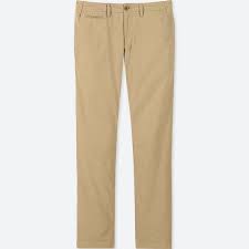 Men Vintage Regular Fit Chino Flat Front Pants