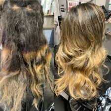 How to get brown to blonde hair at home. Can I Use An Ash Blonde Dye Over My Uneven Bleached Hair 2020 Quora
