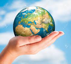 Human Hand Holding A Globe Globe Art Globe Hand Logo