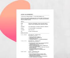 How to make a resume with novorésumé? Perfect Your Resume With These 8 Professional Cv Templates Franklin Smith