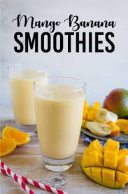 How To Make A Mango Smoothie Recipe Mango Smoothie Easy Smoothie Recipes Easy Smoothies
