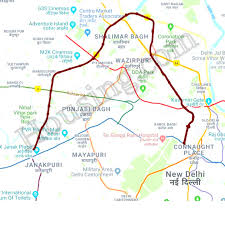 The delhi metro blue line or line 3 and line 4 ( branch) of the delhi metro system in delhi has 50 metro stations from dwarka sector 21 to noida electronic city, ( line 3) with a length of 56.61 kilometers, and line 4 which is also called branch line is covered by 8 stations from vaishali to the yamuna bank metro station. Delhi Metro Phase 4 Dmrc Route Map Stations Latest News
