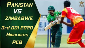 Zimbabwe tour of pakistan 2020. Pak Vs Zim 3rd Odi 2020 Highlights Ii Pak Vs Zim 3rd Odi Highlights Video Dailymotion