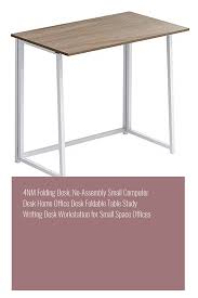 31.50l * 15.75w * 29.25h 4nm Folding Desk No Assembly Small Computer Desk Home Office Desk Foldable Table Study Writing Desk Workstation For Small Space Offices