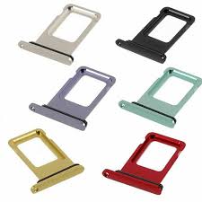 Epartsolution_3x sim tray holder slot sim card tray for iphone x 10 replacement part usa (black) $6.99 $ 6. Iphone 11 Dual Sim Card Tray Holder
