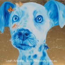 Leah Anketell Dog Painting Red Hill Gallery Brisbane Redhillgallery Com Au Art Animal Art Australian Artists