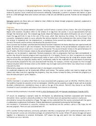 Cafs Pre Reading Biological Parents