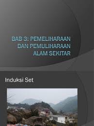 Penghutanan semula ialah kegiatan menanam semula spesies pokok yang cepat tumbuh dan bermutu di kawasan penebangan (hutan) supaya kembali seperti hutan. Bab 3 Pemeliharaan Dan Pemuliharaan Alam Sekitar