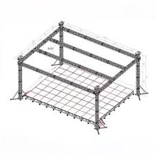 China Customized Stage Aluminum Lighting Truss Suppliers And Manufacturers Factory Price Stage Aluminum Lighting Truss Lighting Truss Steel Erectors Aluminum