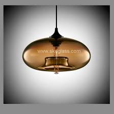 China Wholesale Multi Colors Blowing Glass Shade For Pendant Lights Edison Bulb China Mini Blown Glass Pendant Lamp Project Lighting