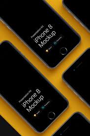 Apple Iphone 8 Mockup By Ls Sketch Photoshop Figma Presentation In 2020 Mockup Android Web Isometric
