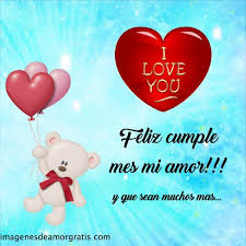 Resultado De Imagen Para Cumple Meses Tarjeta De 14 Ser Feliz Amor Happy Birthday