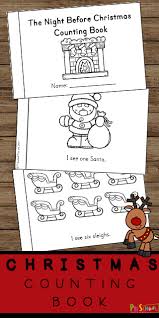 The holiday story of a twas the night before christmas coloring pages for preschool, kindergarten and elementary school children to print and color. Twas The Night Before Christmas Count To 10