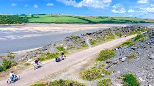 The camel trail is a bridleway in cornwall, england, united kingdom, that provides a recreational route for walkers cycled the 5.5 miles from wadebridge to padstow today with my 4 and 8 yr old. The Camel Trail North Cornwall