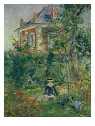 A Garden Nook At Bellevue 1880 Giclee Print Edouard Manet Art Com Edouard Manet Paintings Impressionist Art Edouard Manet