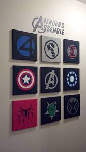 Diy \ marvel room decor * comics diy. 10 Best Marvel Avengers Wall Decor Ideas Homemydesign Avengers Wall Art Avengers Room Superhero Room