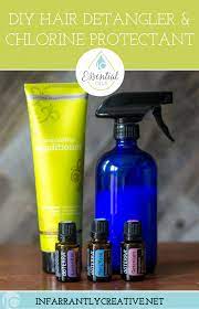 Diy Hair Detangler And Chlorine Protectant Hair Detangler Diy Hair Detangler Spray Diy Hair Detangler