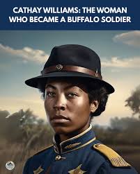 Cathay Williams: The Only Female Buffalo Soldier She chopped cotton. She  cooked for soldiers. But in 1866, Cathay Williams made a decision that  would shake the foundation of the U.S. Army—she disguised
