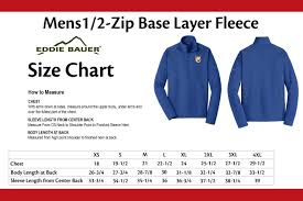 birddawg embroidered eddie bauer mens base layer fleece