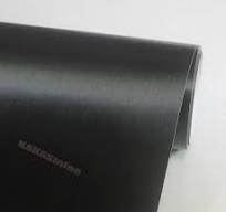 12" x 60" Car Matte Metallic Film Brushed Texture Vinyl Wrap Sticker Black  A-Fix