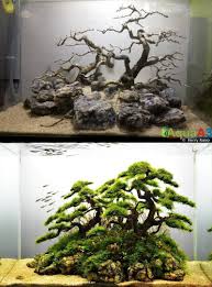 Diy Fish Tank Decorations Themes Aquascaping Fresh Water Decor Ideas Small Aquascaping Homemade Creativ Diy Fish Tank Fish Tank Decorations Aquascape Design