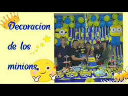 Maybe you would like to learn more about one of these? Decoracion Para Fiesta De Los Minions Manualidades De Los Minions Decoracion De Fiesta Youtube