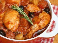 Poulet A L Espagnol Recette Poulet A L Espagnole Recettes De Cuisine Recette Poulet