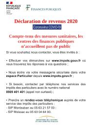 Du lundi au jeudi : Campagne Declaration De Revenus 2020 Commune De Tarn Et Garonne En Occitanie
