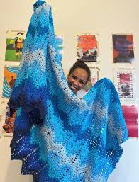 The newest work of art! It's so good to do what we love to give as a gift  to special people! Learn how to Crochet Crevron Blanket.🥰😍😍😍🤩  Patterns: https://crochetvip.com/learn-to-crochet-crevron-blanket/