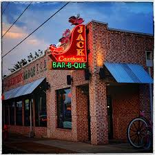 In this town, pork is king, but you'll find bbq that runs the gamut from pulled pork and ribs to smoked turkey and brisket: Jack S Bbq Photograph By Lisa Oconnor