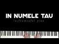 Ce intenţii are el cu mine? Cel Ce A Creat Inima Mea Sanctus Pro Deo Instrumental Pian Negativ Pian Tutorial Chords Chordify