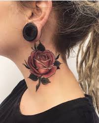 Sizzling Women Neck Tattoos 2019 Collection Media Democracy Girl Neck Tattoos Neck Tattoos Women Small Neck Tattoos