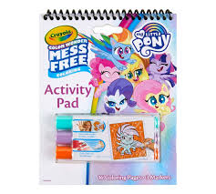 Make a fun coloring book out of family photos wi. Color Wonder Mess Free My Little Pony Book Crayola Com Crayola