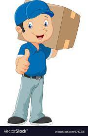 Illustration Of Cartoon Postman Gives Thumb Up Download A Free Preview Or High Quality Adobe Illust Cute Cartoon Drawings Postman Illustration Postman Cartoon