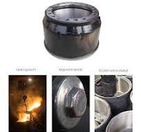 High Quality Truck Brake System Parts Rear Axle Brake Drum 43512-2060  435122060 for Hino Heavy Duty Truck