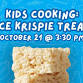 Kids Cooking: Rice Krispie Treats event image
