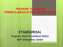 Changes should be made to the teaching and learning system in the classrooms where the constructivist method is preferred. Peranan Ict Dalam Pembelajaran Di Perguruan Tinggi Ppt Download