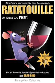 And now, this is actually the 1st impression. Stephane Kardos Ratatouille French Movie Posters Movie Posters Movie Poster Art