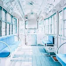 Train Photo In 2020 Blue Aesthetic Pastel Blue Aesthetic Light Blue Aesthetic