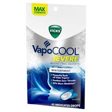 Ricola cough suppressant throat drops. Vicks Vapocool Severe Medicated Throat Drops Menthol 45ct Target