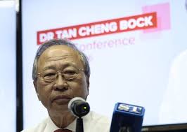 Singaporean Presidential Hopeful Dr Tan Cheng Editorial Stock Photo