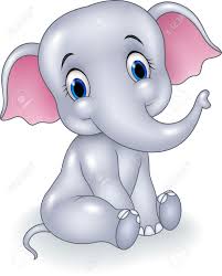4.5 out of 5 stars. Vector Illustration Of Cute Baby Elephant Sitting Isolated On White Background Royalty Free Cliparts Vectors And Stock Illustration Image 49503947