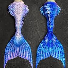Galaxy Mermaid Tails For Swimming Kids Girls With Monofin Best Fabric Mermaid Cosplay Gift Idea Finfolk Mermaid Tails Mermaid Tails Mermaid Cosplay