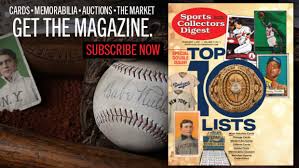 We sell sports cards and gaming cards. Baseball Card And Sports Memorabilia Show Calendar Sports Collectors Digest
