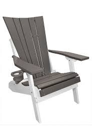 Lake Shore Collection Poly Lumber Folding Adirondack Chair With Integrated Footrest By Eccb Outdoor Adirondack Chair Outdoor Chairs Folding Adirondack Chairs