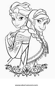 Karlar ulkesi elsa boyama sayfalari. Frozen Elsa Anna Boyama Sayfalari Frozen Printable Coloring Page