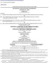 Or toyota motor credit corp. Toyota Jidosha Kabushiki Kaisha Toyota Motor Corporation Big Three
