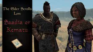 Saadia or Kematu, who tells the truth? - The Elder Scrolls Lore - YouTube