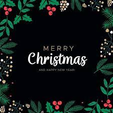 Merry Christmas And Happy New Year Vector Greeting Card Christmas Party Christmas Xmas Png And Vector With Transparent Background For Free Download Happy New Year Vector Merry Christmas And Happy New